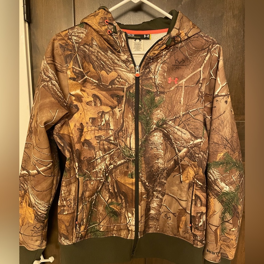 UA Camo Zip up